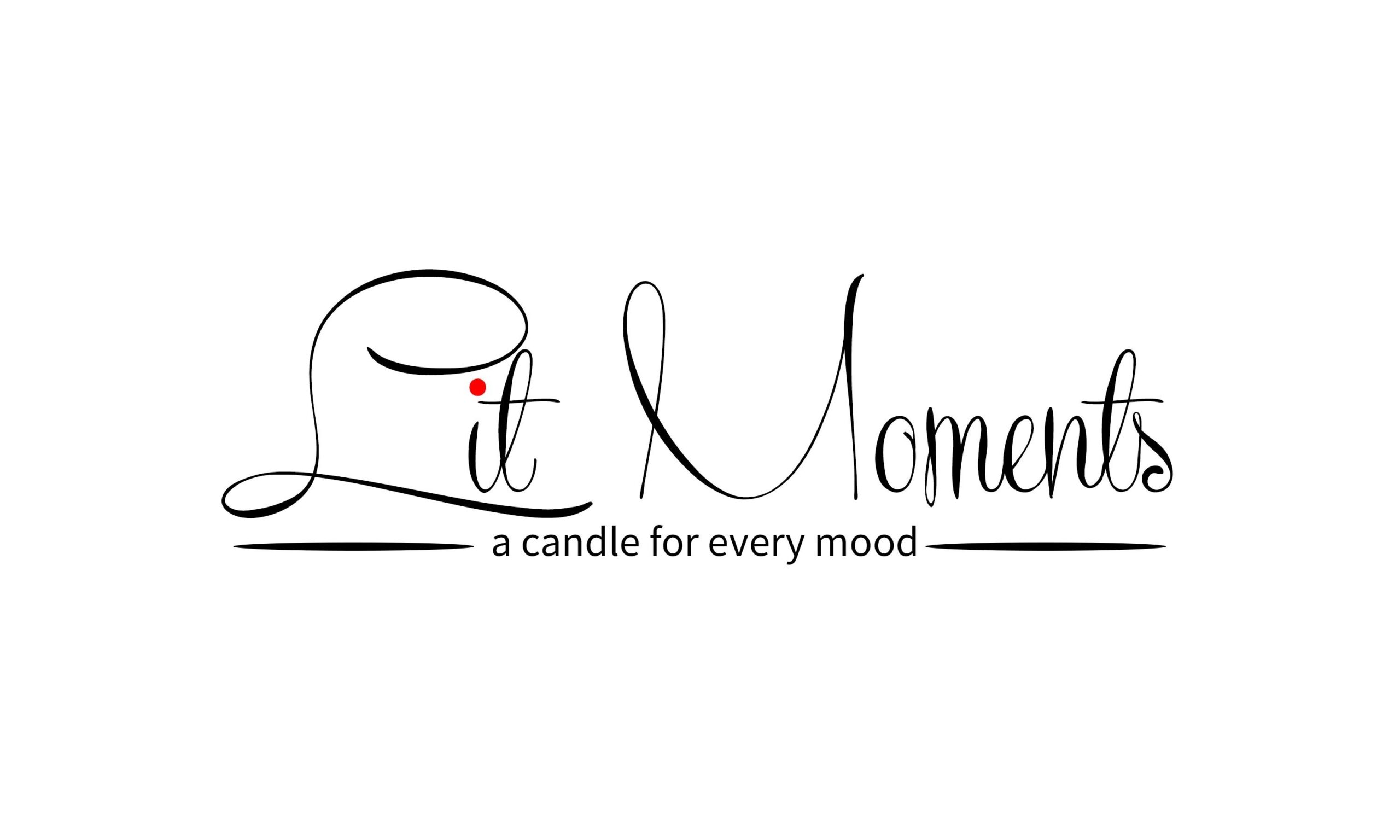 lit moments candle co logo rect