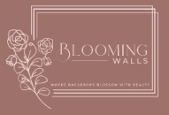 blooming walls logo